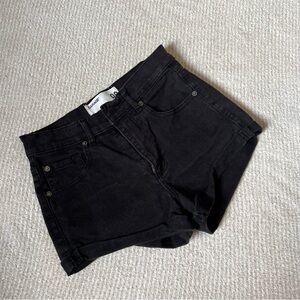 garage high waist stretch shorts